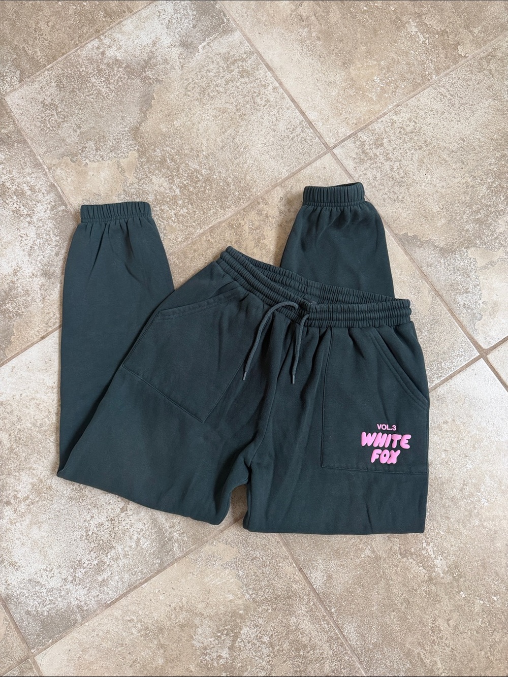 White Fox Sweatpants
